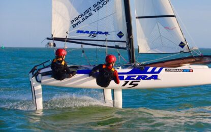 Nacra 15 FCS (foiling) Championships 26 & 27 October in Marseille